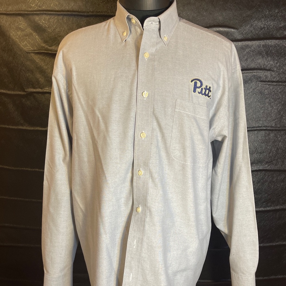 University of Pittsburgh men’s button down shirt